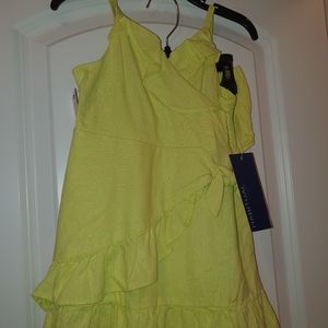 Habitual girl yellow dress size 24 months